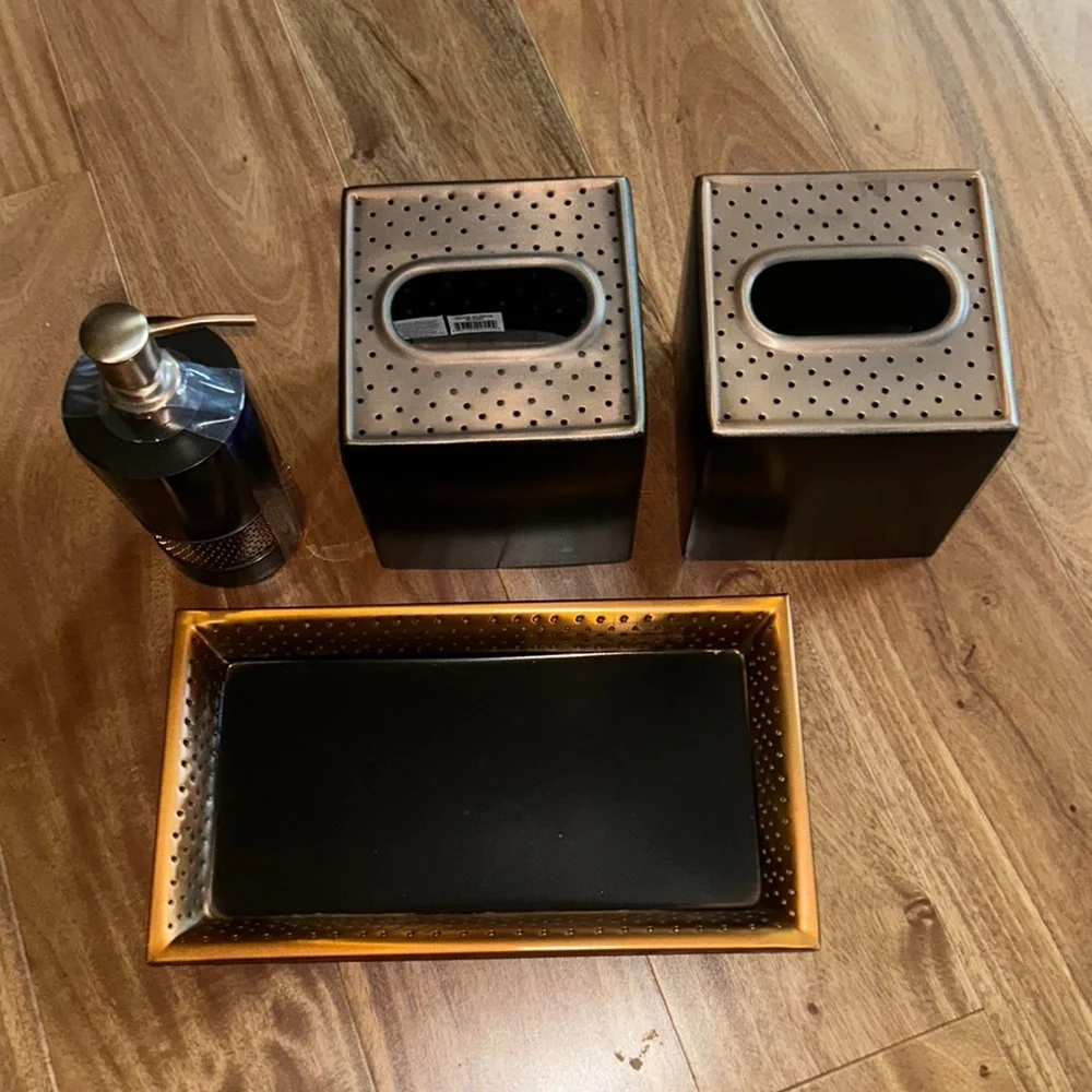 Selma Copper/ Bronze 4 Piece Set